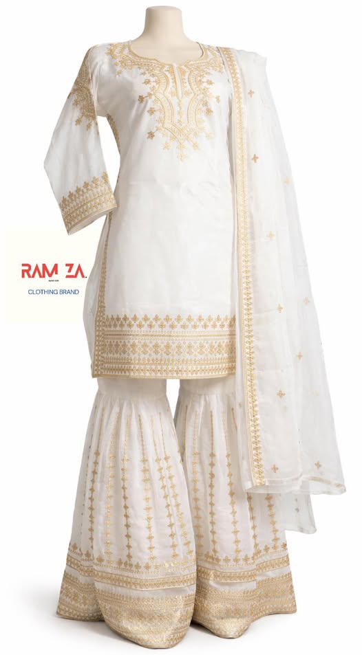 Fancy Sharrara โ Elegant Wedding & Party Wear