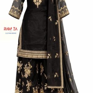 Fancy Sharrara – Premium Embroidered Wedding & Party Wear