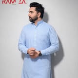 Classic Blue Shalwar Kameez – Elegant Traditional Style