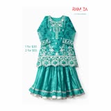 Adorable Girls Traditional Outfit – Elegant & Festive Wear